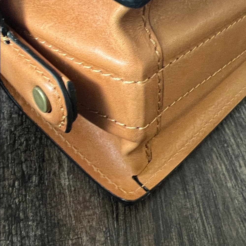 Pratesi Brown Leather Satchel - Picture 8 of 11